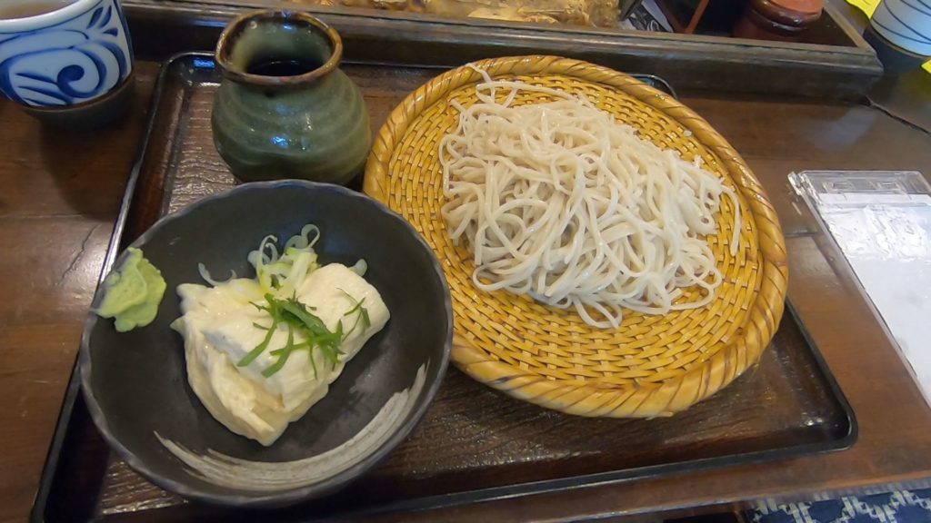 桐花の湯葉そば
