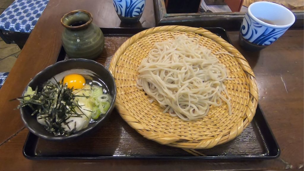 桐花のとろろそば
