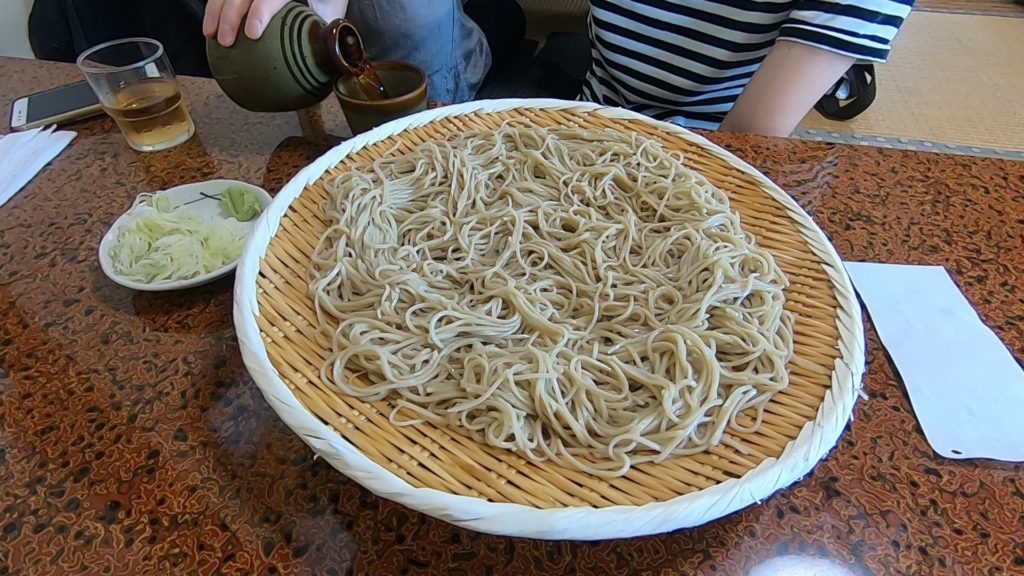 ざるそば2合
