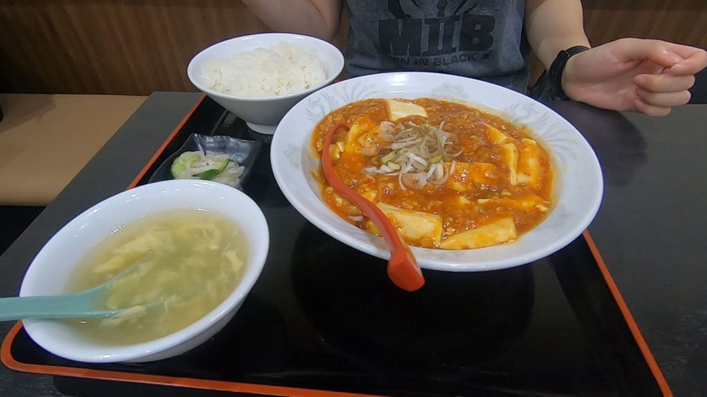 マーボー豆腐定食