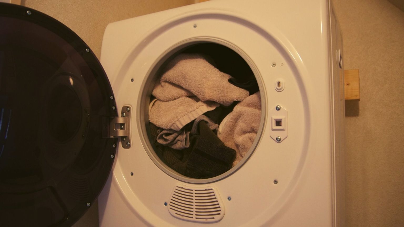 ケーズウェーブ 小型衣類乾燥機 WARM DRYER 3.0 3kg F075